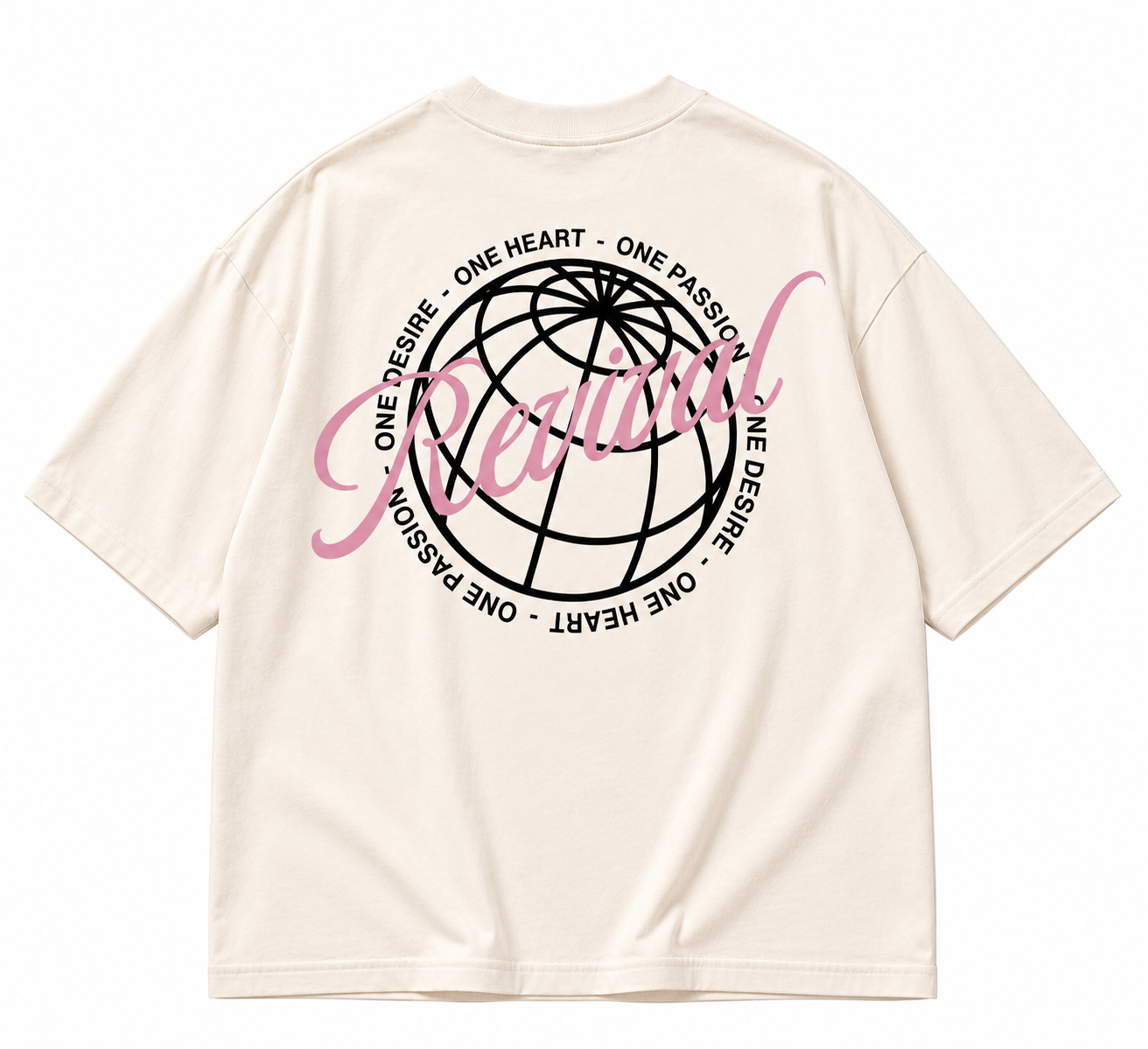 GLOBE TEE - WHITE
